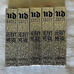 🆕 (5) UD Heavy Metal glitter eyeliners